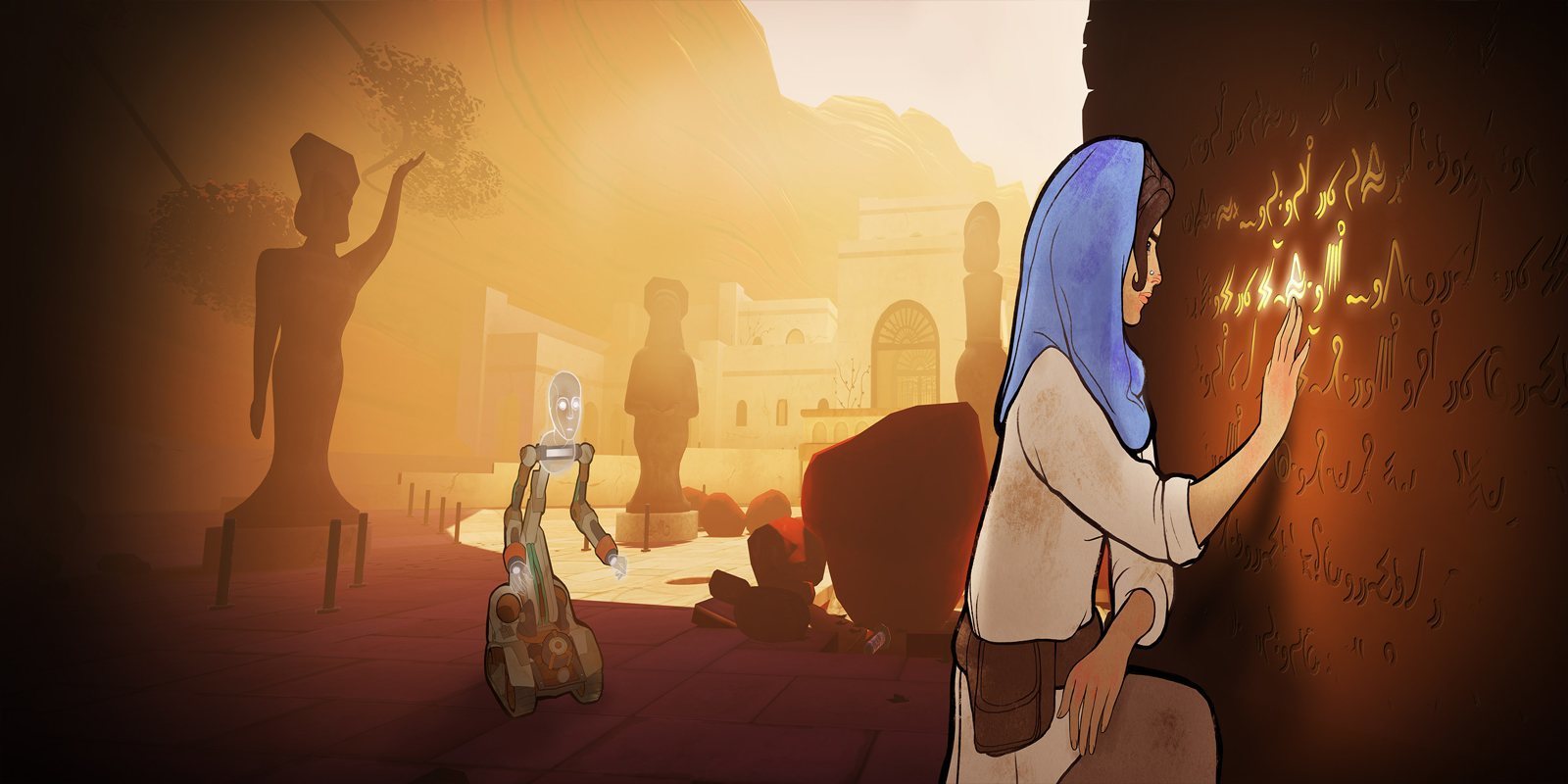 'Heaven´s Vault': Indiana Jones futurista y jeroglíficos, muchos jeroglíficos