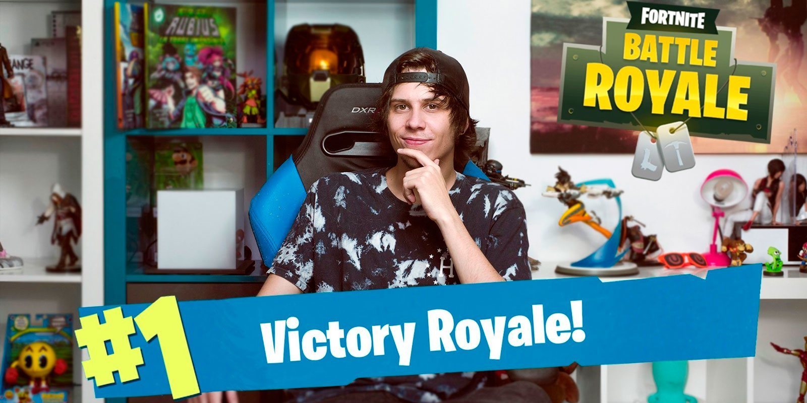 Epic Games lanza una colaboración con Rubius con importantes premios