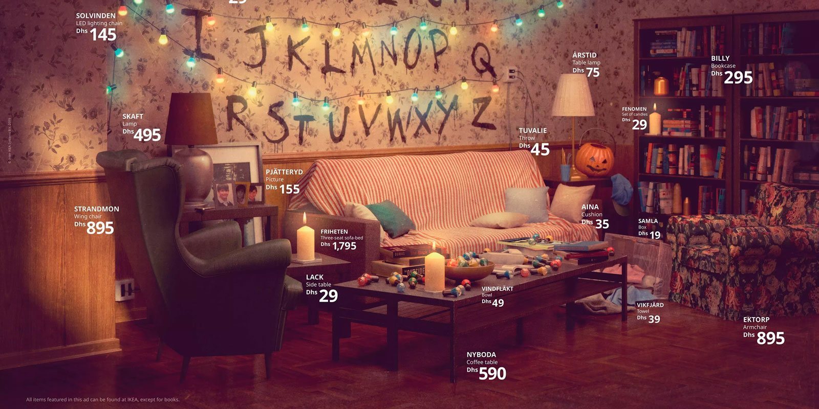 Ya puedes recrear estancias de tus series favoritas gracias a Ikea