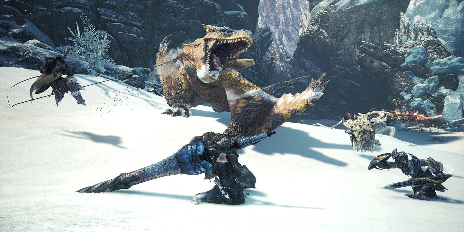 El temible Tigrex llega al Nuevo Mundo de 'Monster Hunter World'