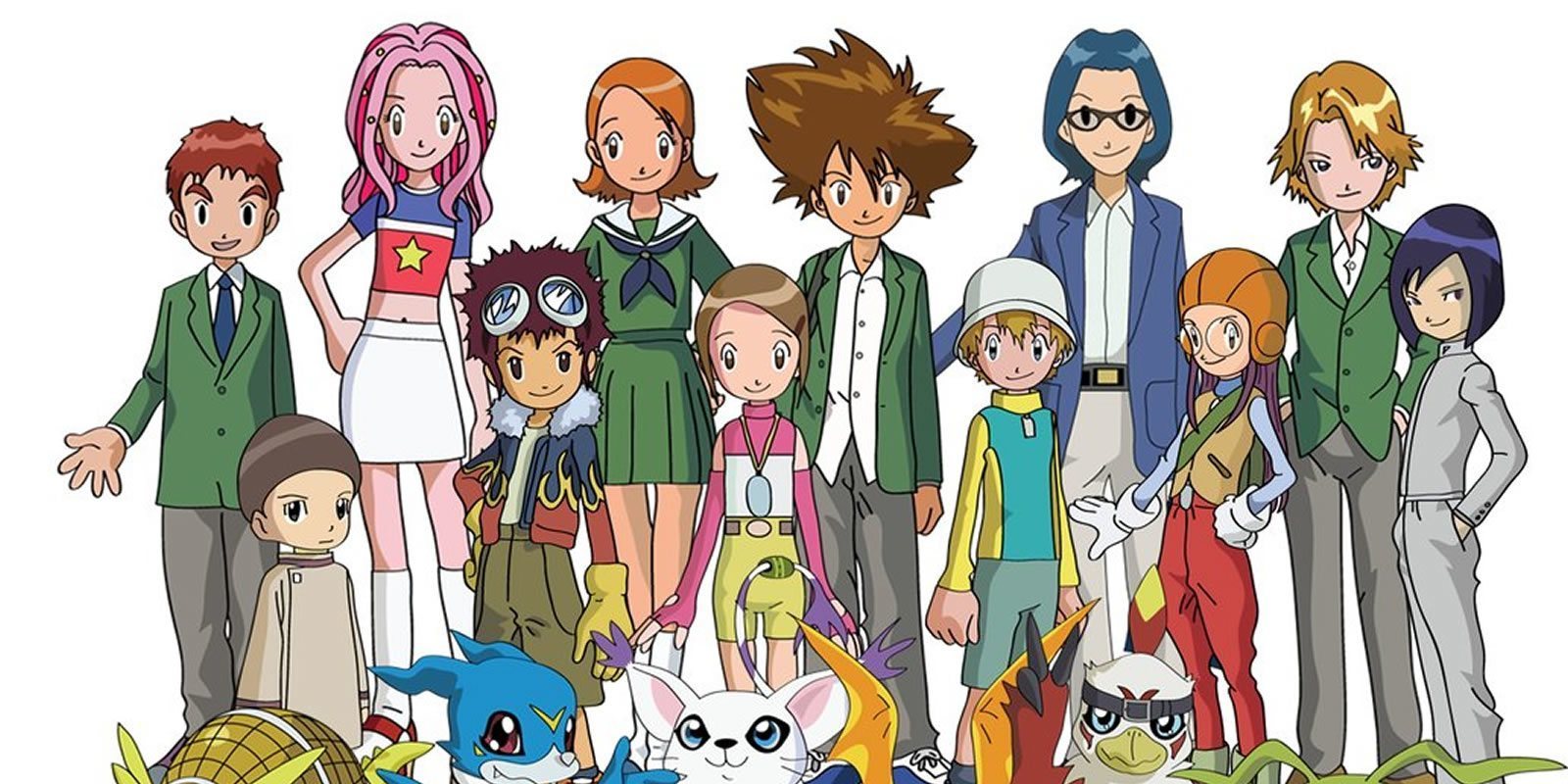 Ya tenemos los diseños de los niños eledigos de 'Digimon 02' en la nueva película