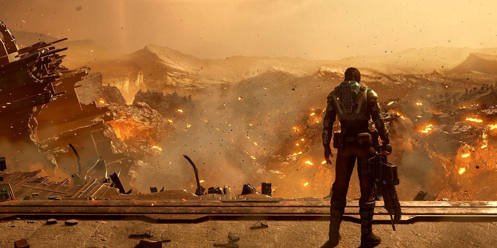 Un nivel de 'Gears 5' supera a cualquiera de los vistos en títulos anteriores