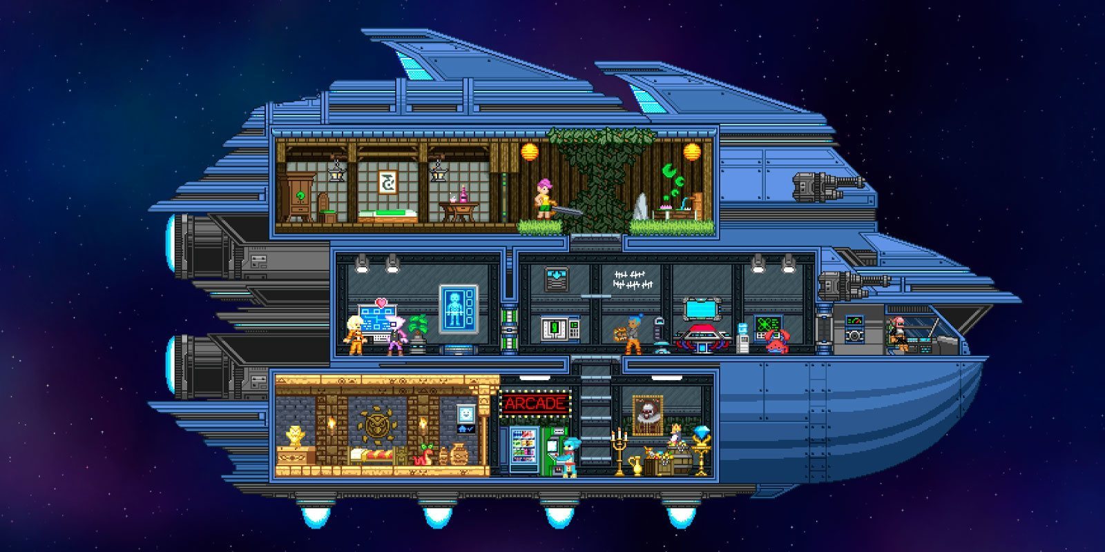 Chucklefish responde a las acusaciones sobre crunch en el desarrollo de 'Starbound'