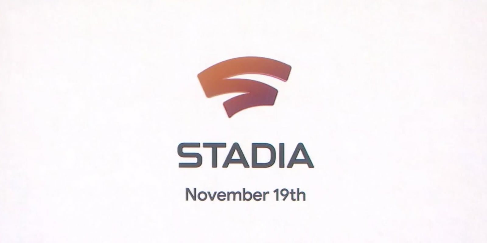 Google Stadia ya tiene fecha de lanzamiento