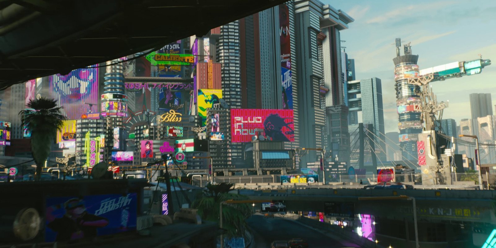 El mapa de 'Cyberpunk 2077' parece ser más grande de lo que parece