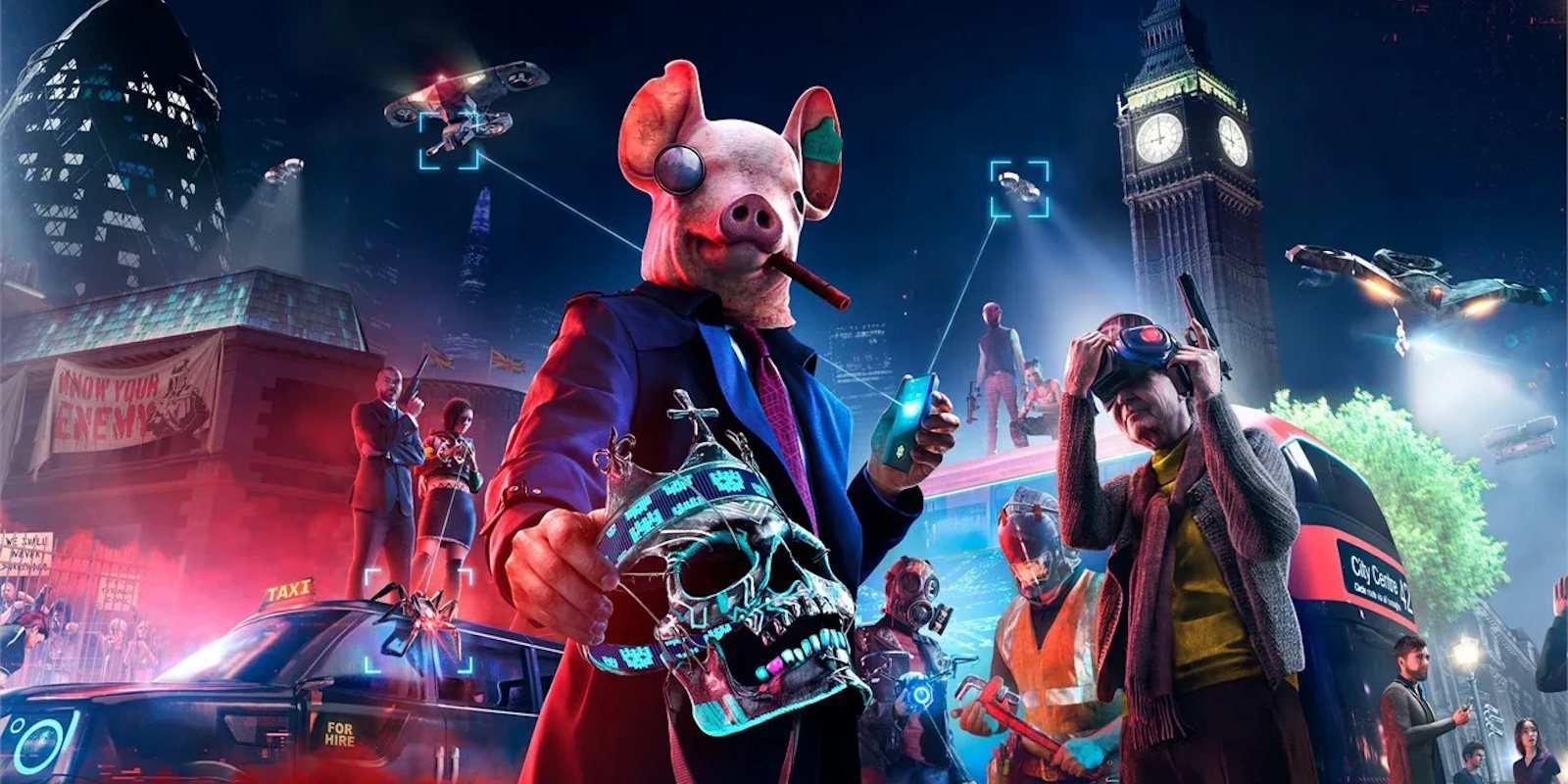 'Watch Dogs: Legion': El contenido postlanzamiento incluirá Co-op, PvP y crossover con 'Assassin's Creed'