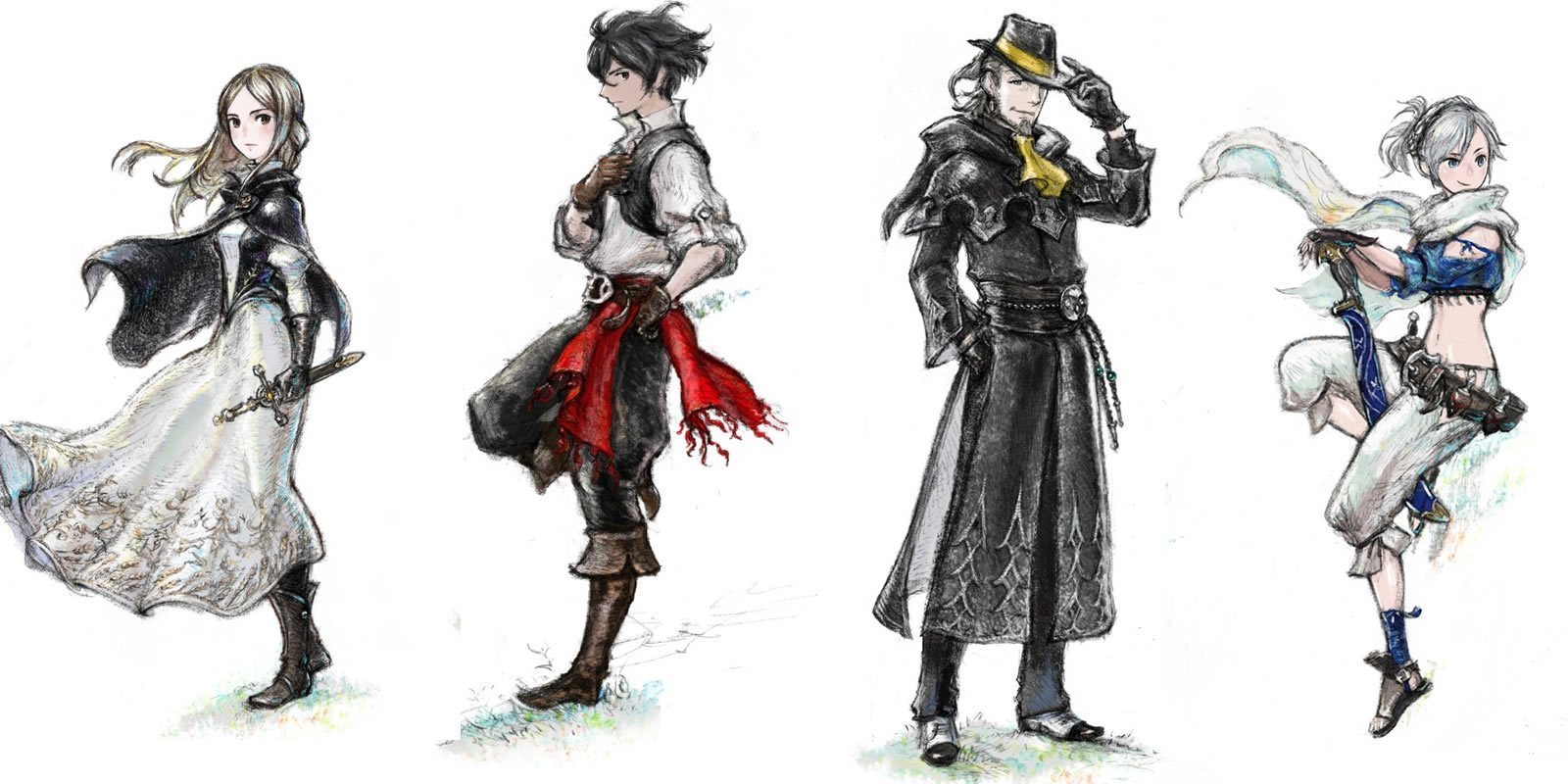 'Bravely Default II' nos deja ver su mundo y sus protagonistas