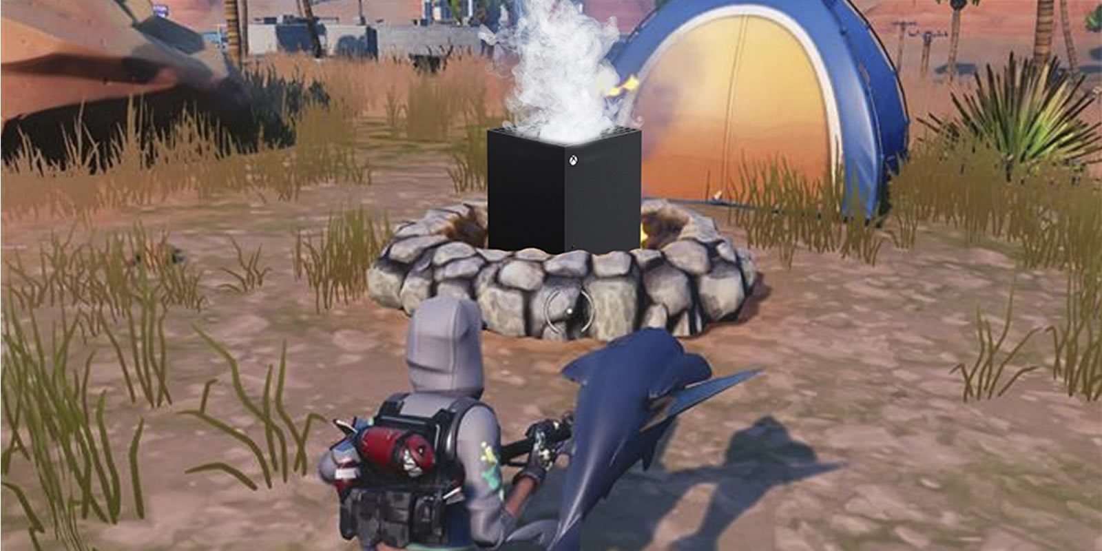 Algunos usuarios muestran imágenes fake de Xbox Series X echando humo