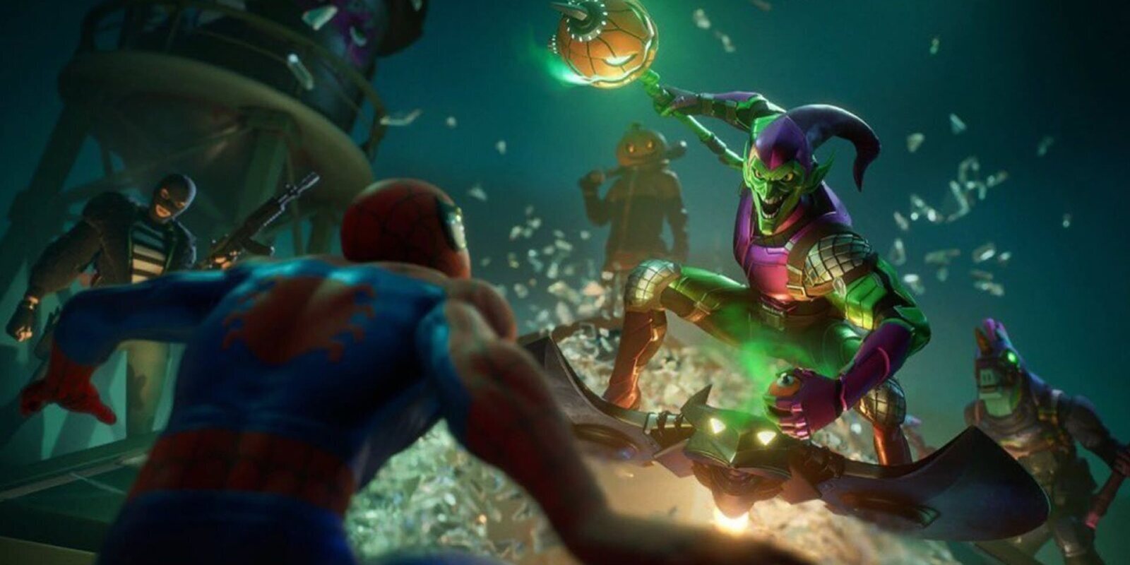 'Fortnite' se prepara para recibir al terrible Duente Verde, enemigo de Spider-Man