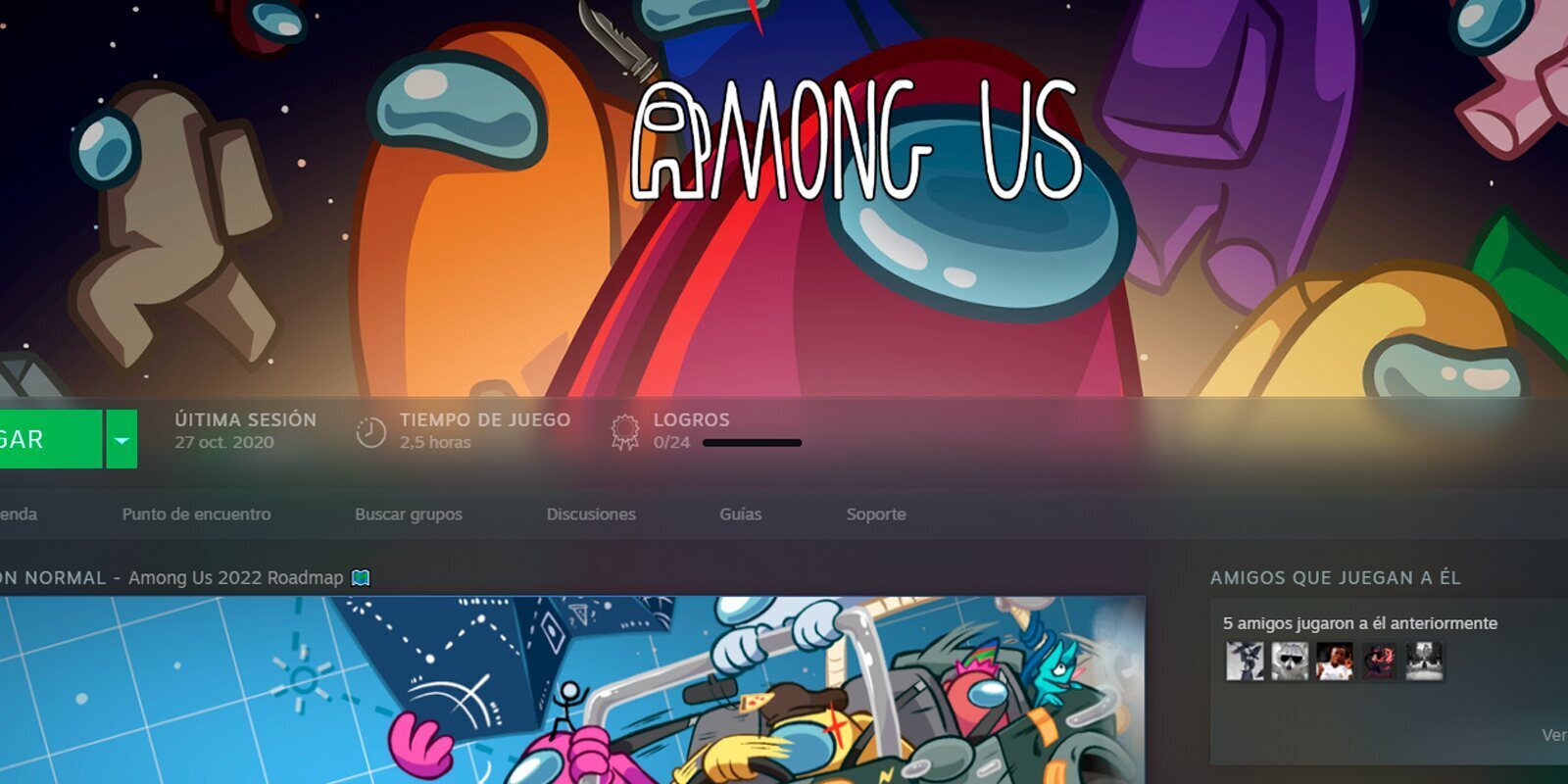 La nueva actualización de Steam permite conocer el peso de un juego antes de clickar en "instalar"