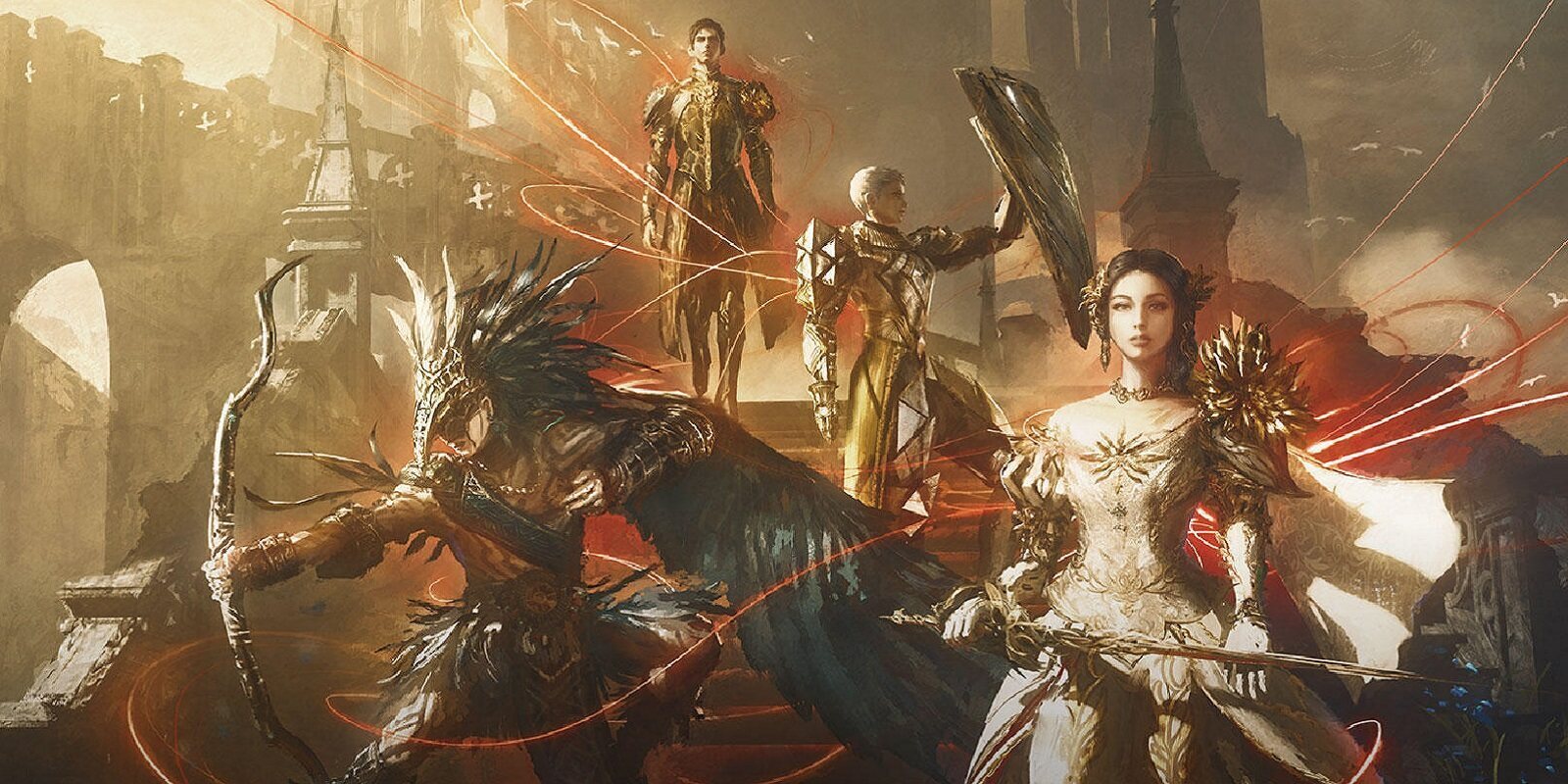 'Babylon's Fall' llega a PC con un pico de jugadores 50 veces menor que 'Marvel's Avengers'