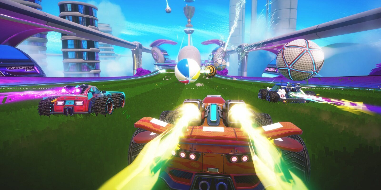'Turbo Golf Racing' es el 'Rocket League' del golf y muy pronto tendrá beta