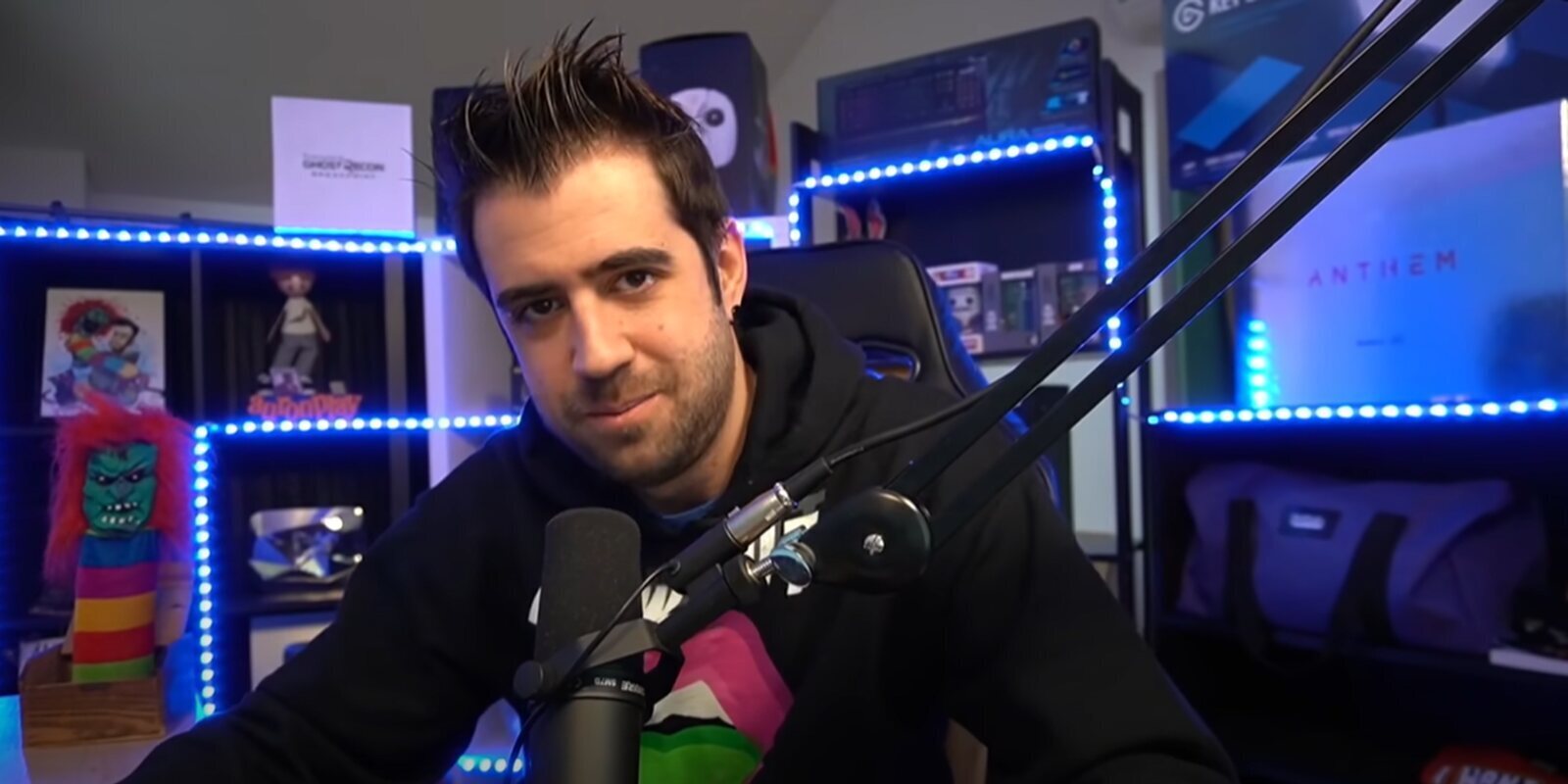 AuronPlay se convierte en el rey del streaming en el London Eye