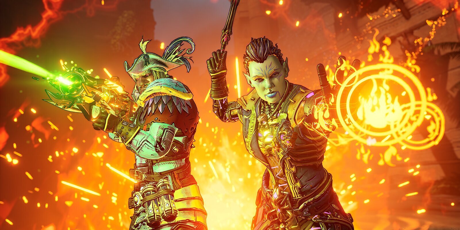 'Tiny Tina's Wonderlands' anuncia la llegada de su primer DLC, 'Captoras Culebrosas'