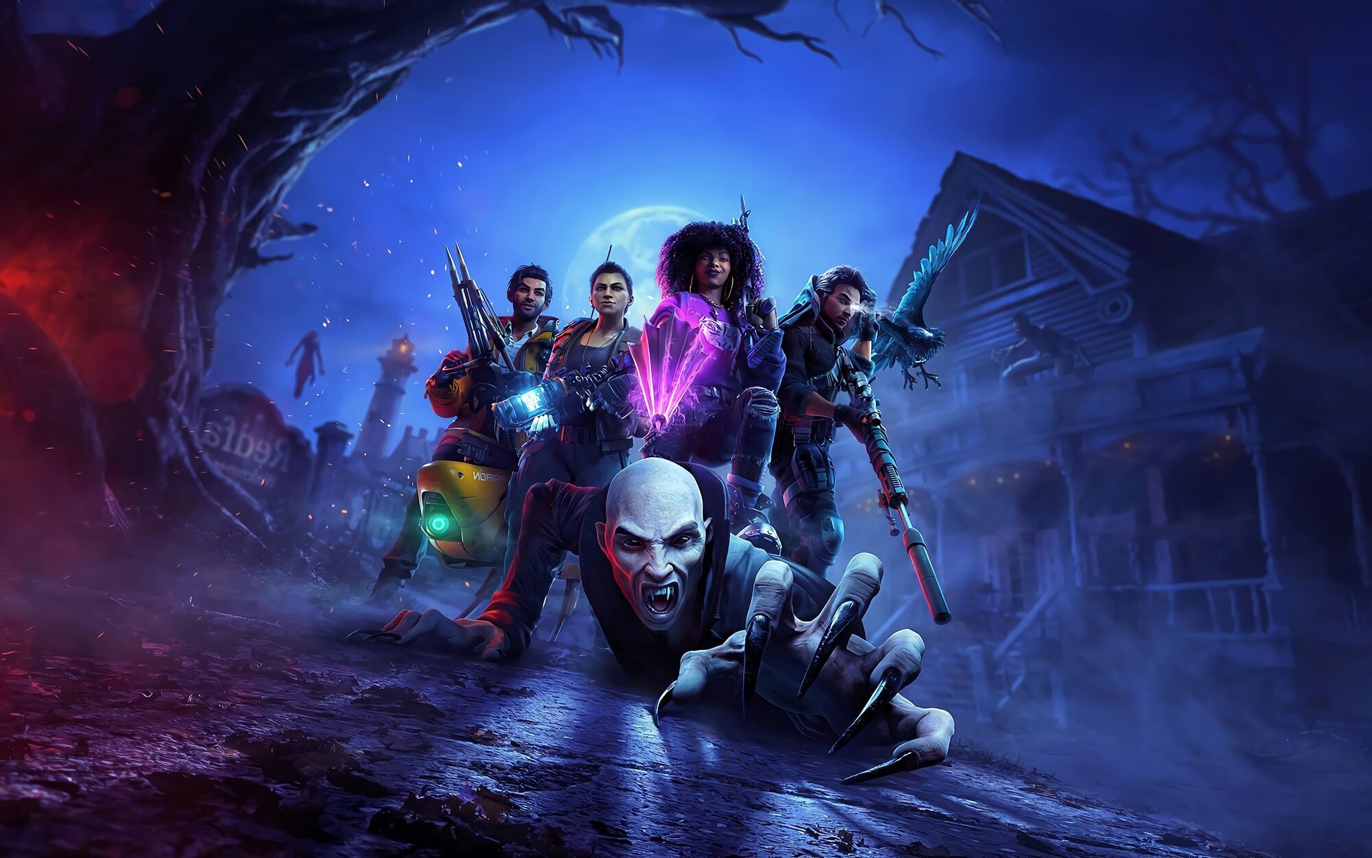 'Redfall' muestra su potencial en un explosivo tráiler gameplay con vampiros