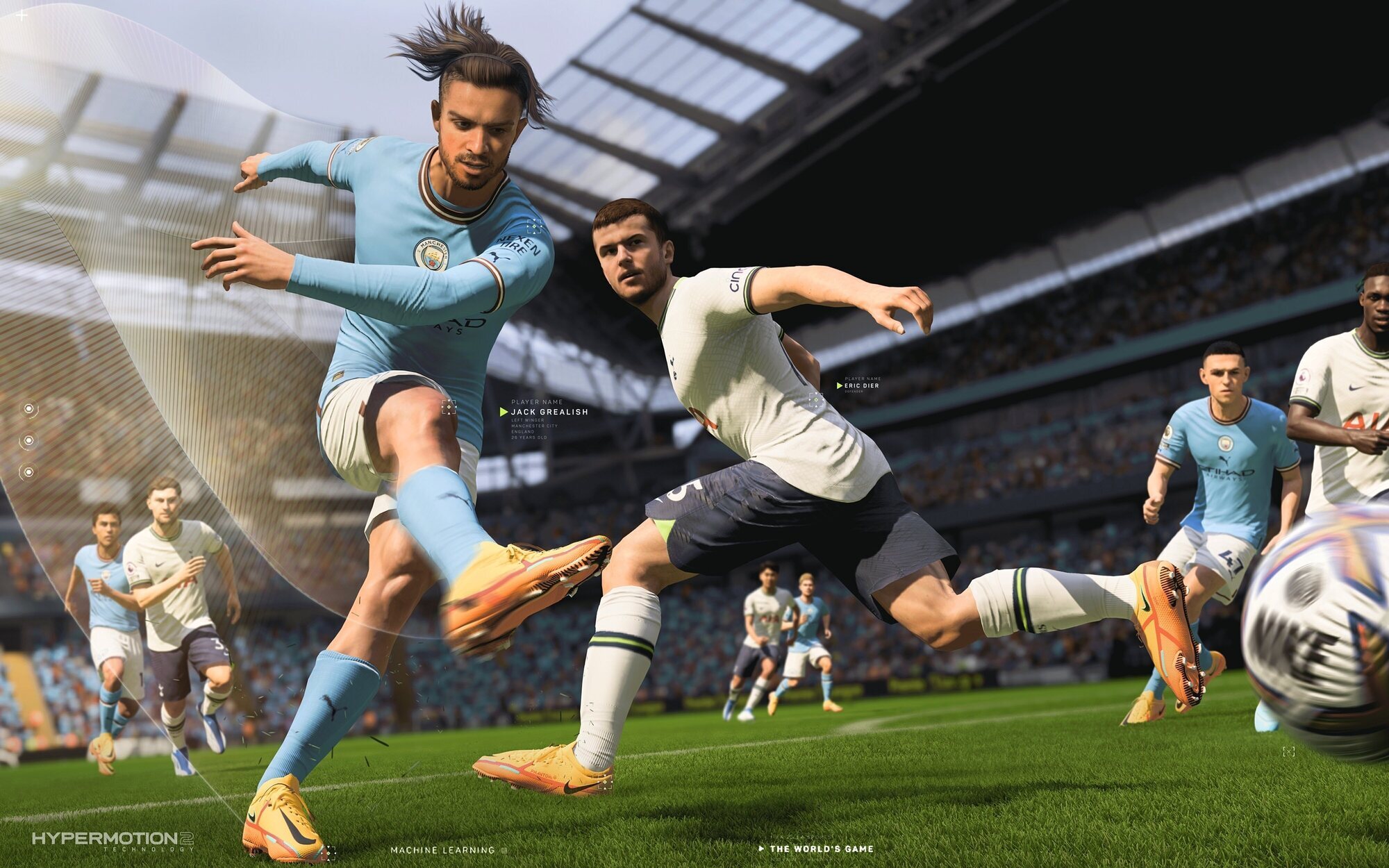 Se filtra la lista de los 100 jugadores con mejor valoración de 'FIFA 23'