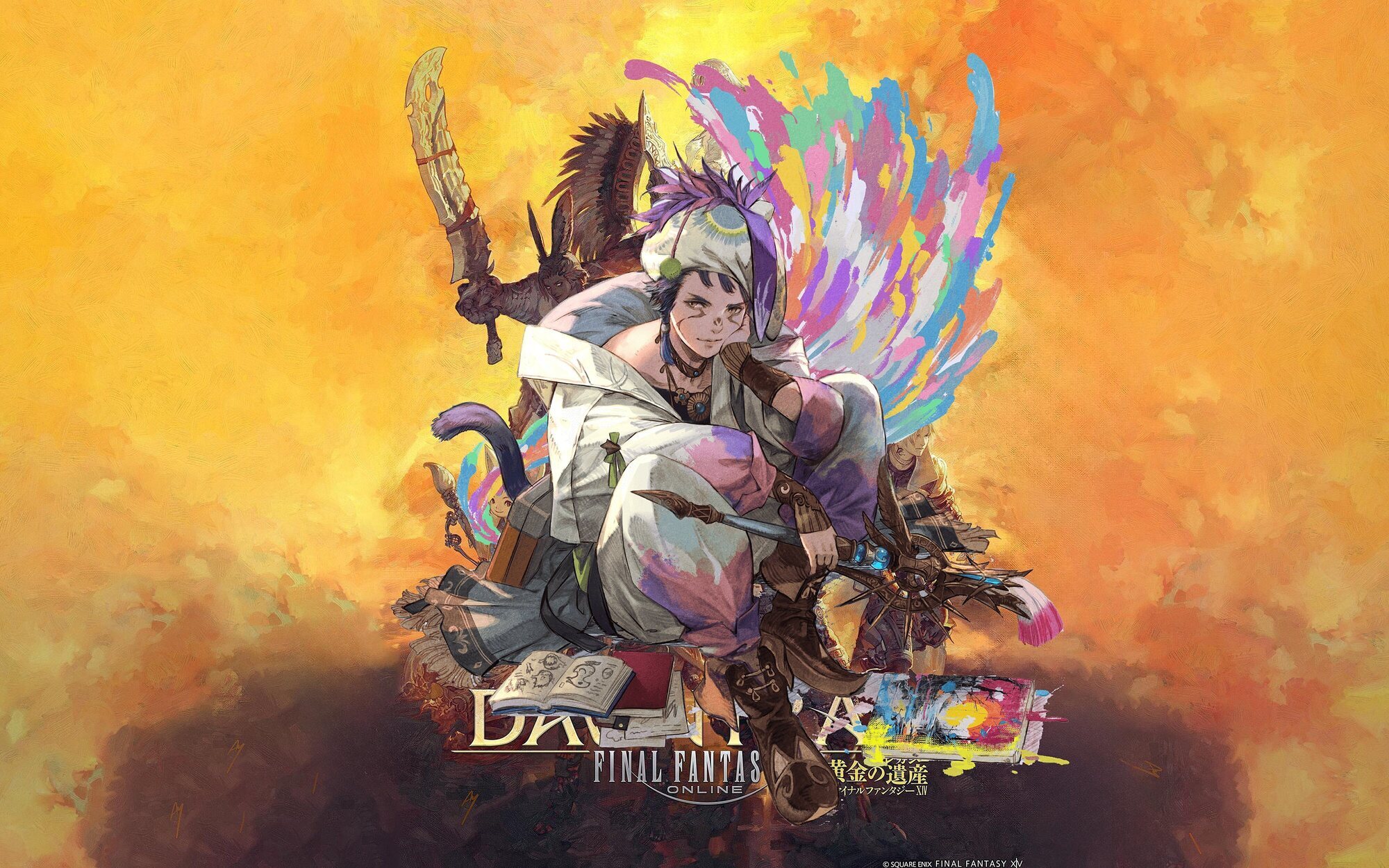 'Final Fantasy XIV: Dawntrail' estrena tráiler cinemático y el job Pictomante