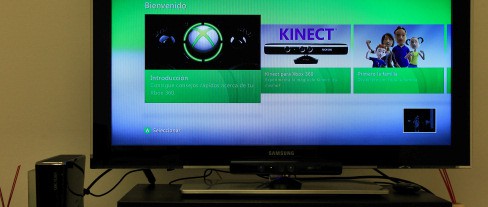 Menu de Kinect
