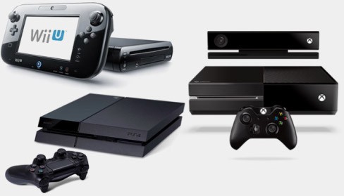 PlayStation 4, Xbox One y Wii U