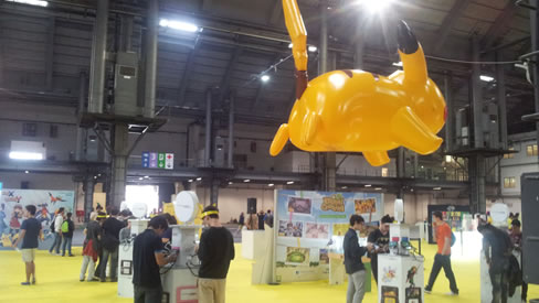 Pikachu reina en el Salón del Manga