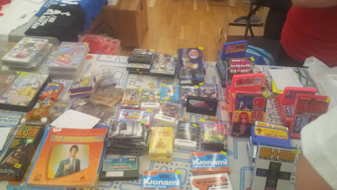 Uno de los puestos de compra de Retro Barcelona