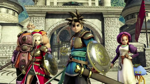 Los personajes originales de 'Dragon Quest Heroes'