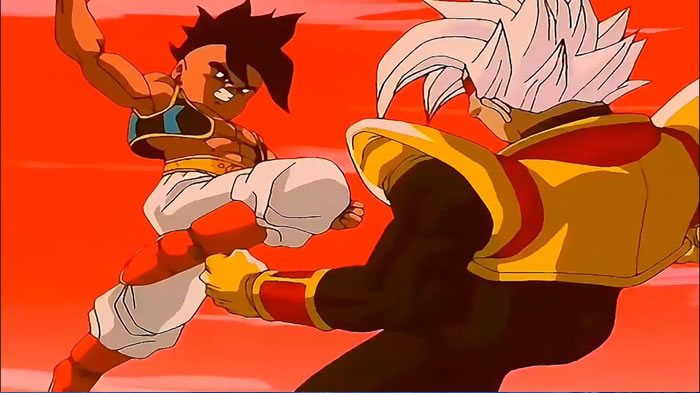 Ultra Oob vs Vegeta-Baby