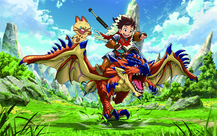 Monster Hunter Stories Ride On anime
