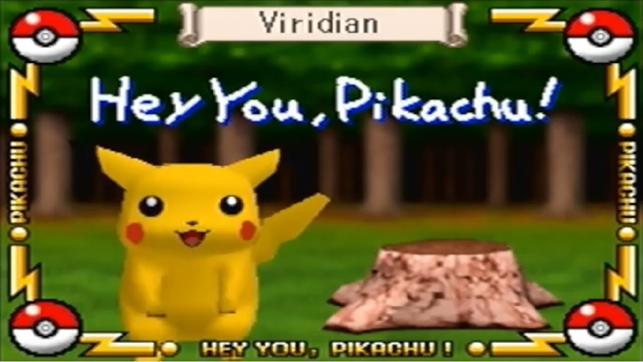 'Hey You, Pikachu!'