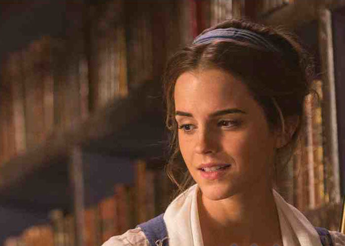 Emma Watson, caracterizada de Bella
