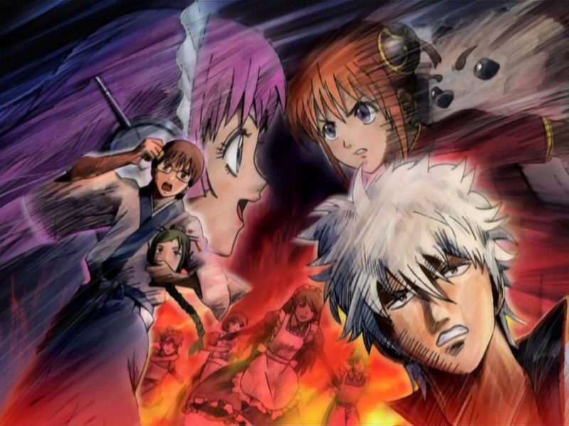 protagonistas de gintama